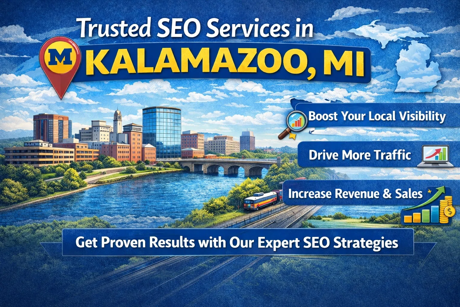Trusted SEO Services in Kalamazoo, MI 1 Trusted Local SEO Services in Kalamazoo MI