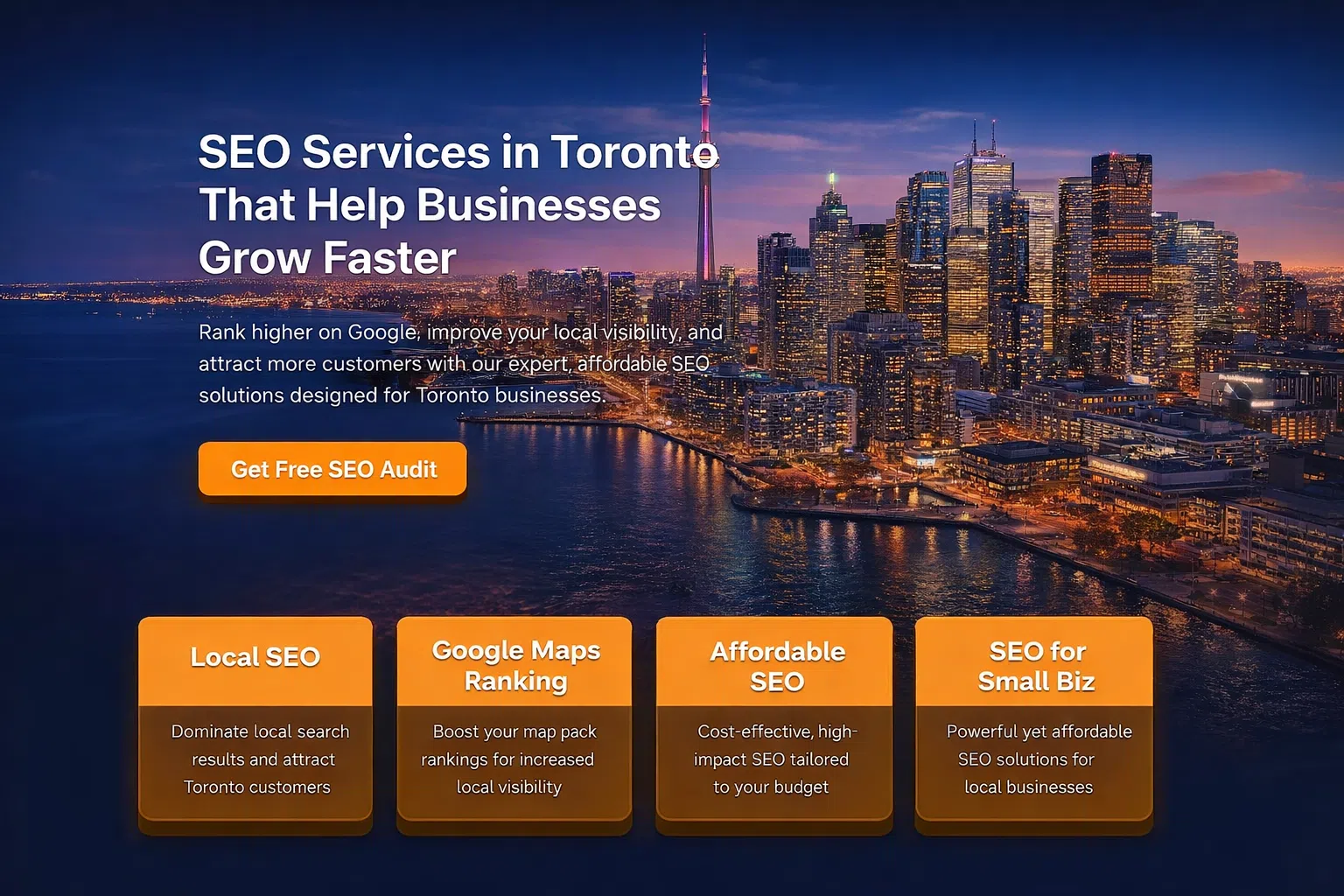 Affordable Local SEO services in Toronto