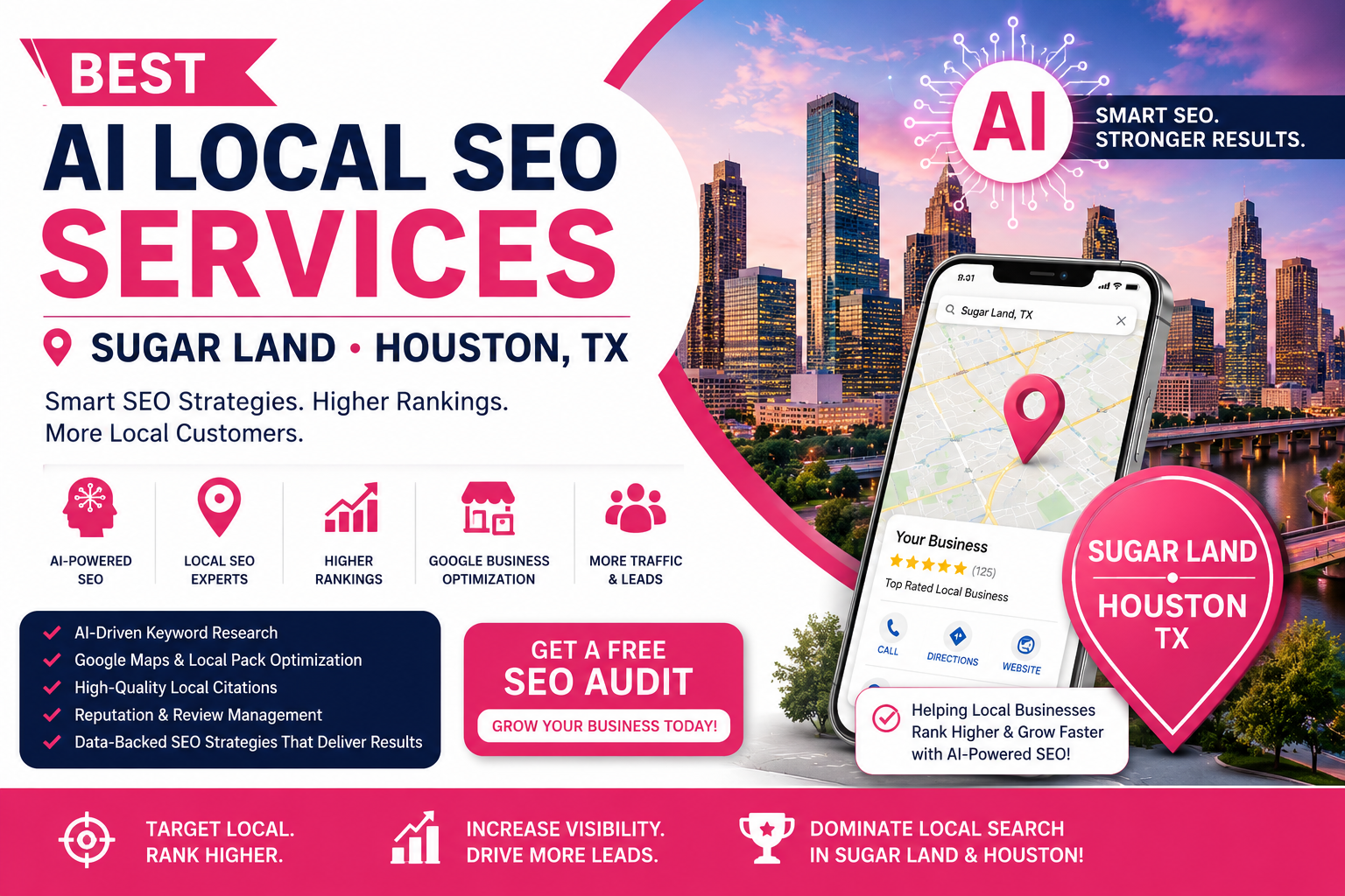 Local SEO Expert in Sugar Land, Houston, TX