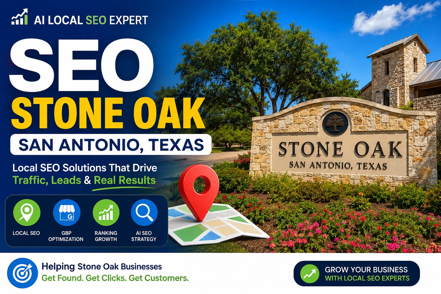 Affordable AI Local SEO Stone Oak, TX