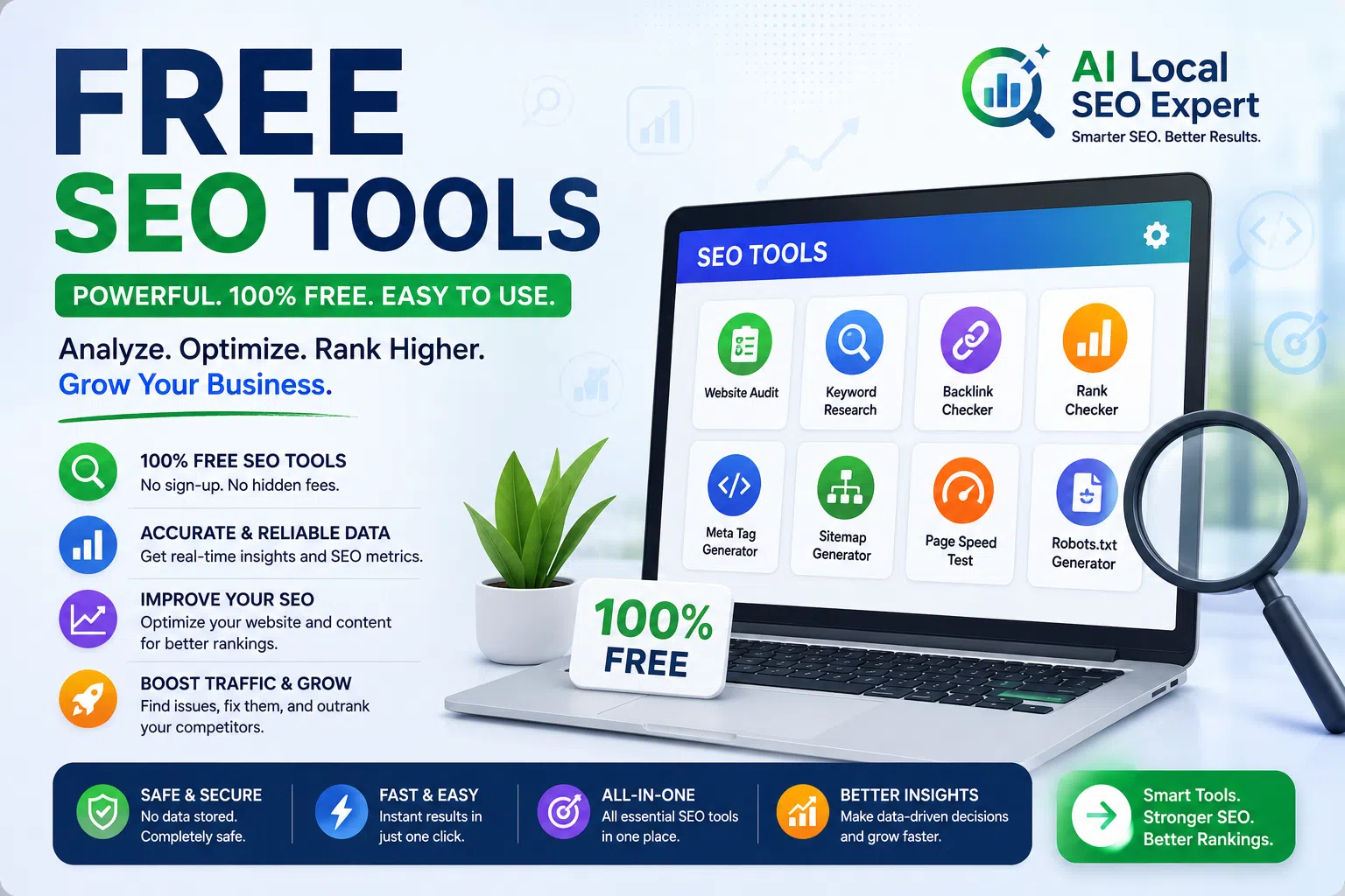 Free SEO Tools | AI Local SEO Expert
